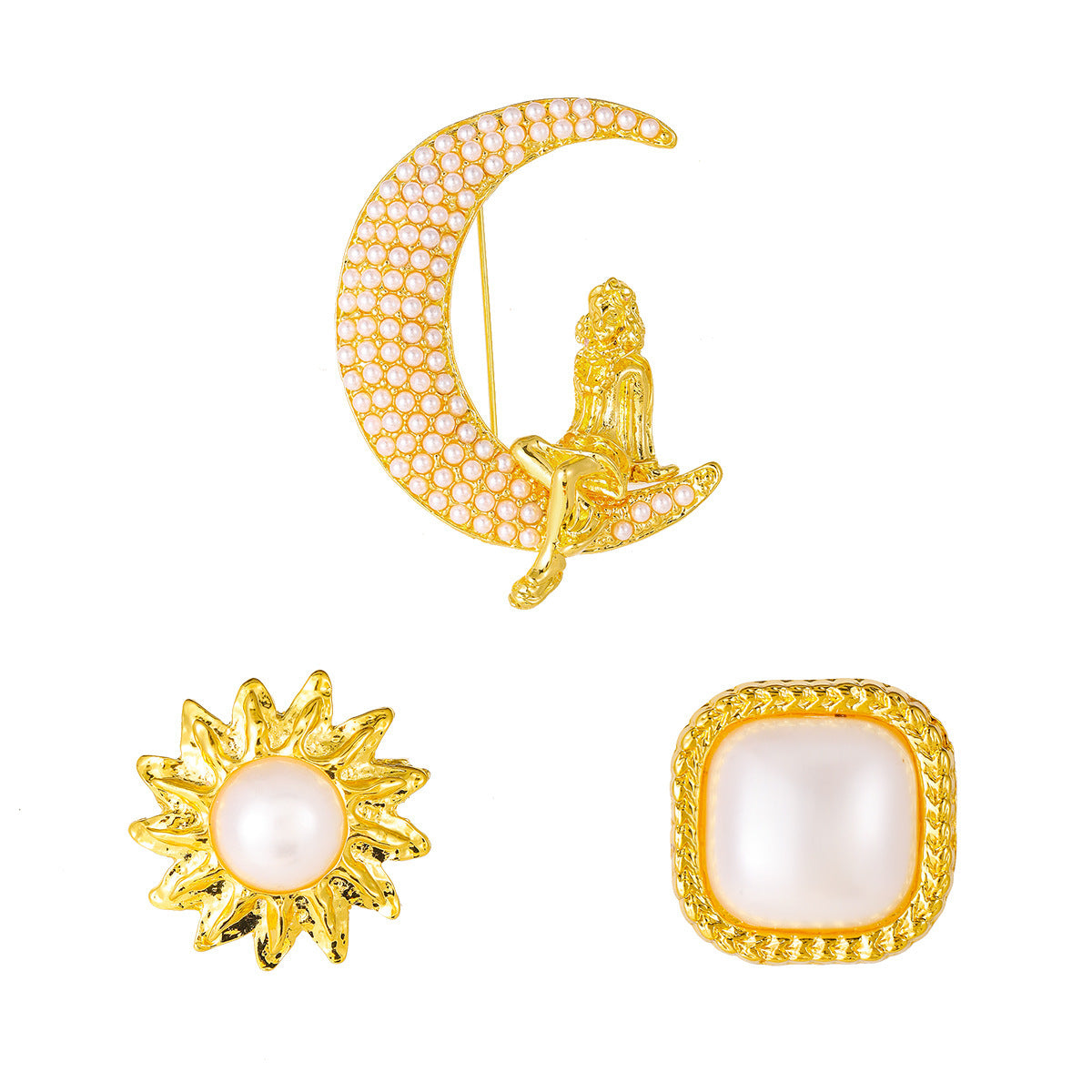 Exquisite Cute Wild Card Pack Small Brooch