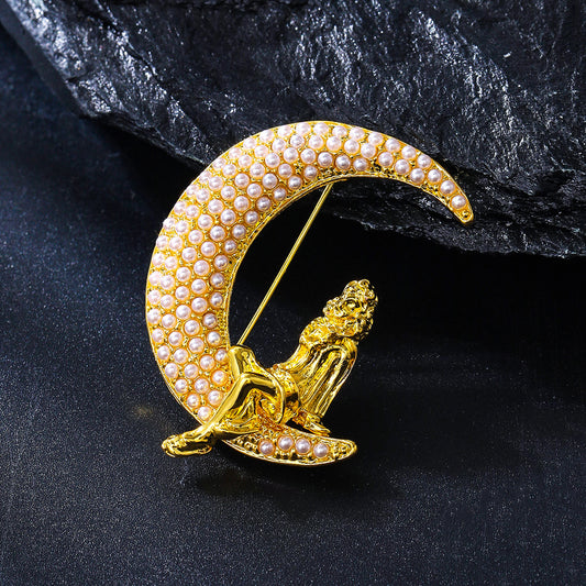 Exquisite Cute Wild Card Pack Small Brooch