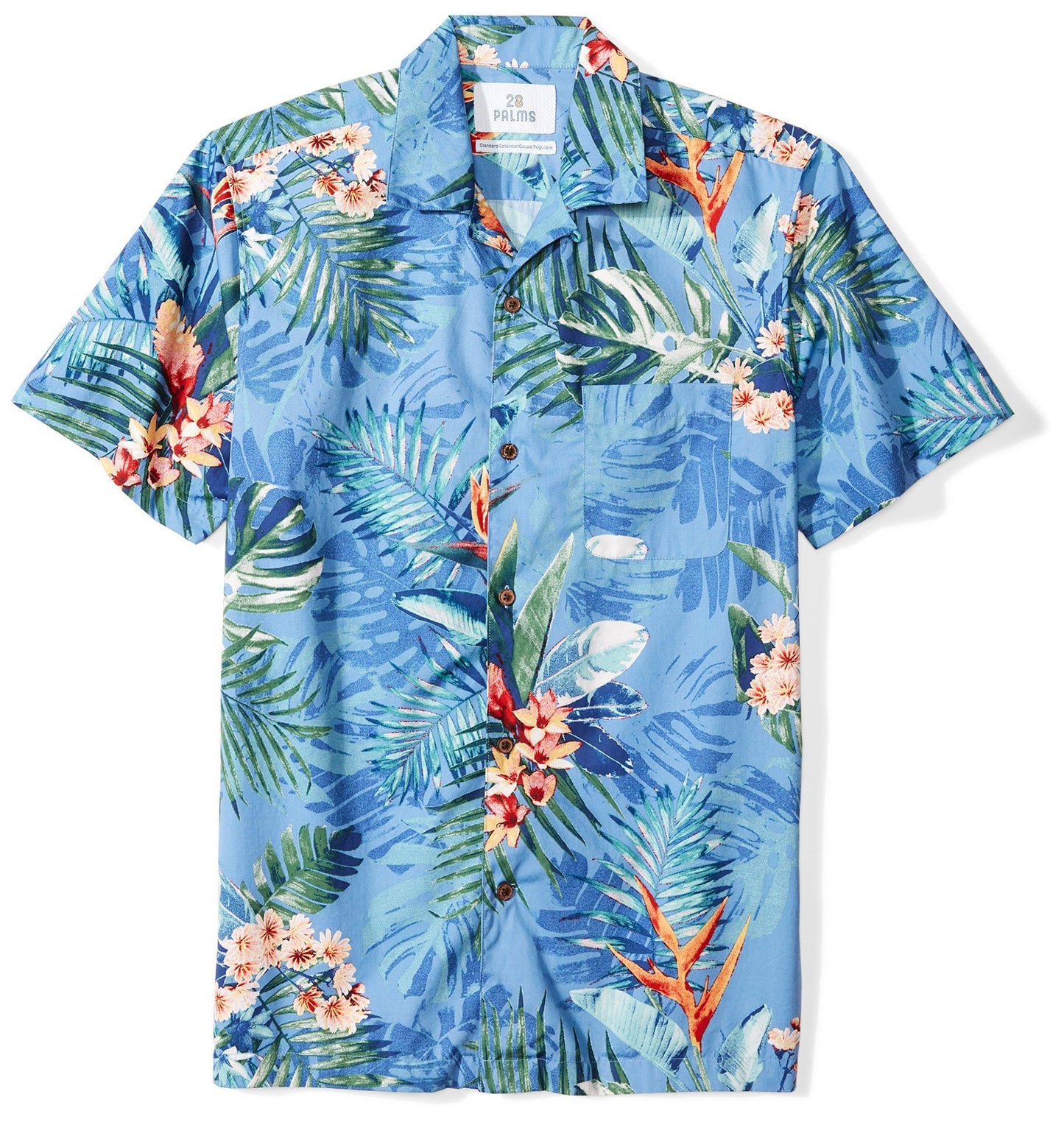 Hawaiian Printed Short Sleeve Shirt