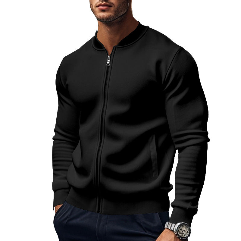 Long-sleeve Zipper Baseball Uniform Coat Jacket