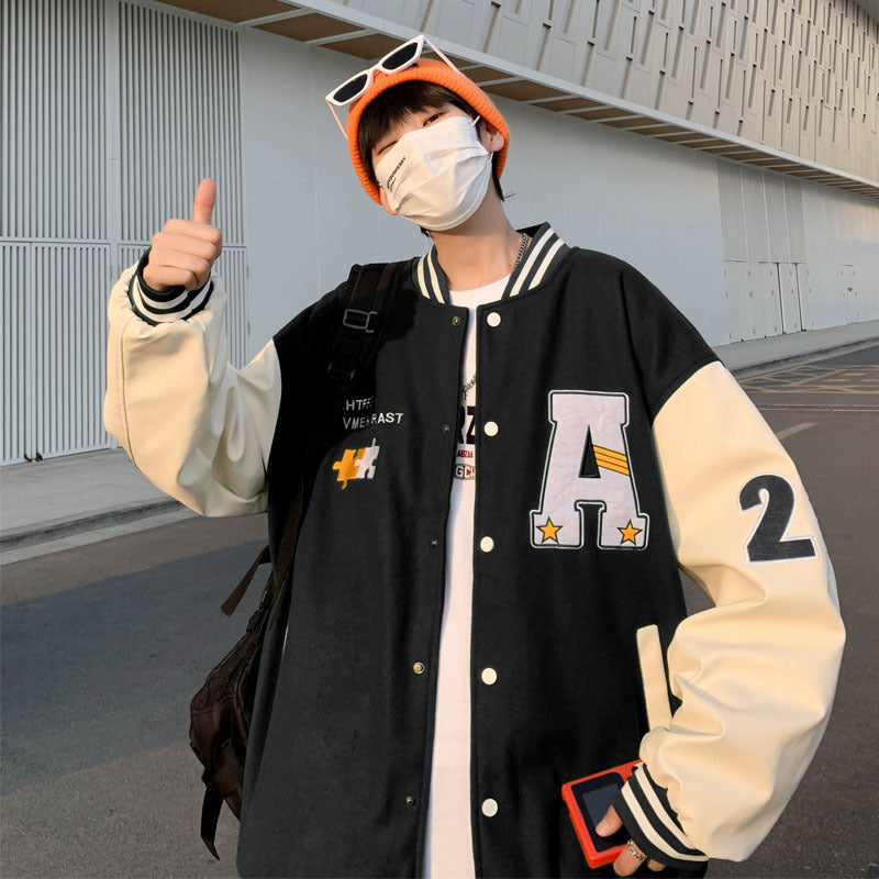 Baseball Uniform Boys Casual Fashionable Jacket