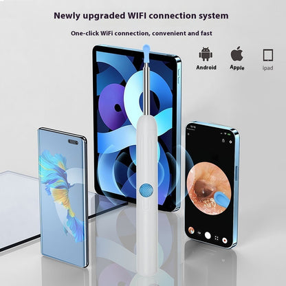 Visual Ear Pick HD With Light WIFI Ear Cleaner Suit