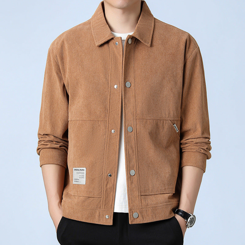 Corduroy Jacket Business Slim Fit