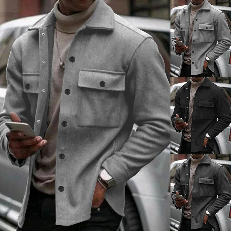 Men's Casual And Fashionable Slim Fit Jacket